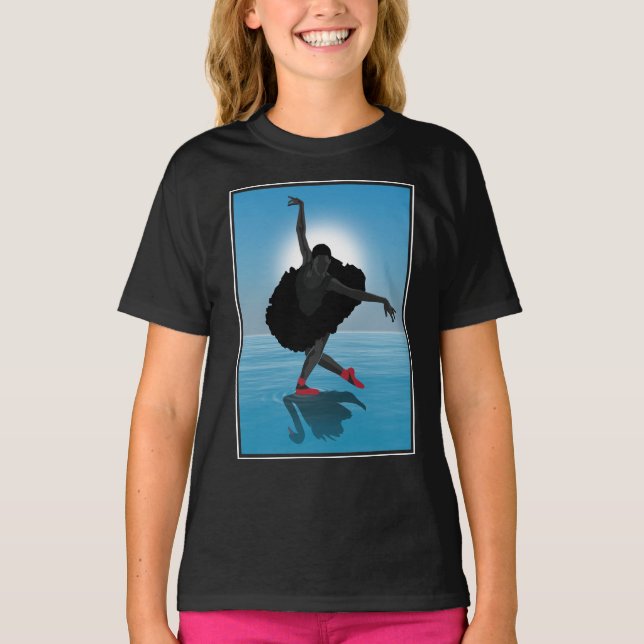 Camiseta Swan Lake Ballerina (Anverso)