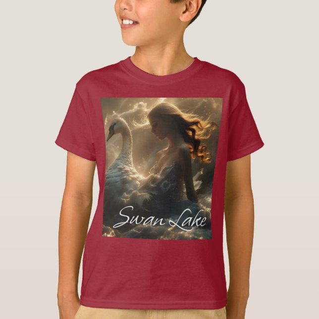 CAMISETA SWAN LAKE - BALLET & DANCE -  (Anverso)