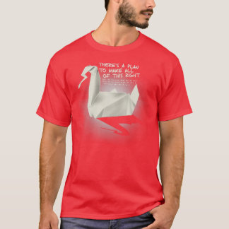Camiseta Swan Origami