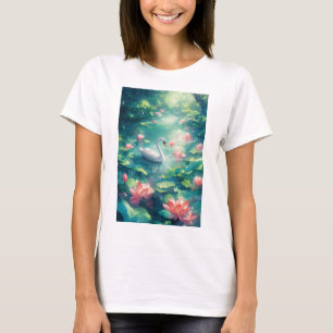 Camiseta Swan Tranquil Realm
