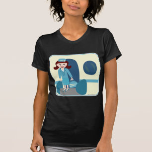 Camiseta Swanky Sixties Stewardes oscuro