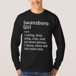 Camiseta SWANSBORO CHICA NC NORTE CAROLINA Funny City Home
