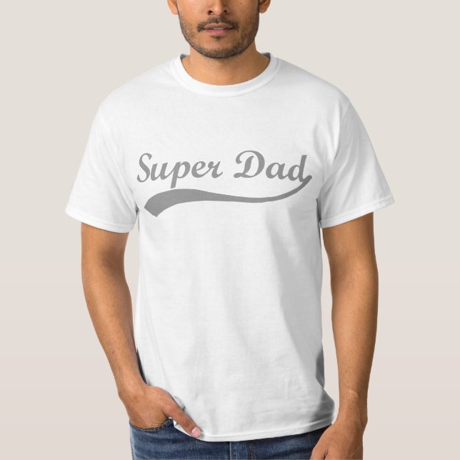 Camiseta Swash estupendo del deporte del papá (Anverso)