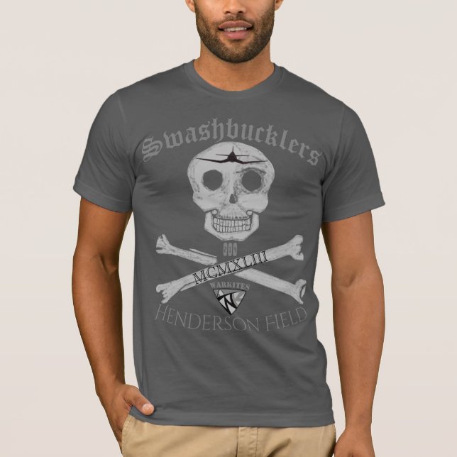 Camiseta Swashbucklers del corsario de Warkites (Anverso)