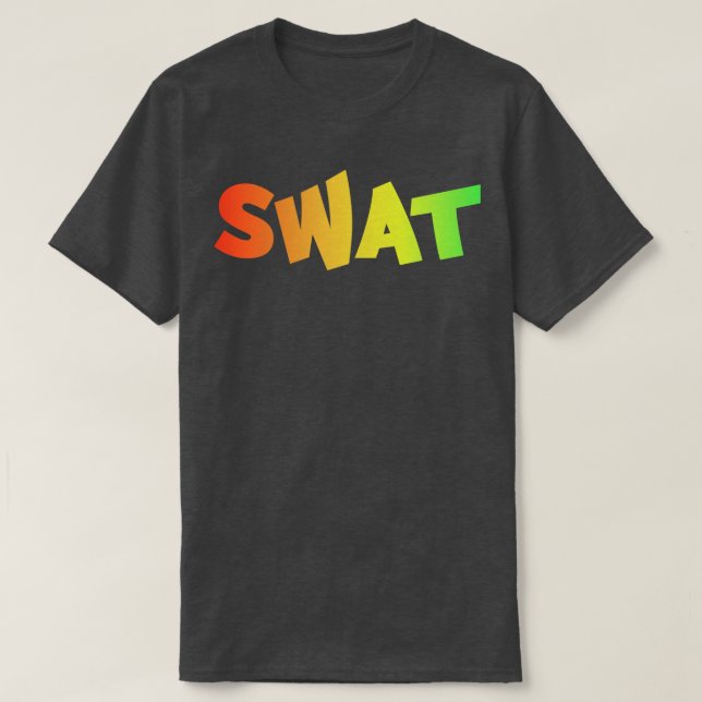 Camiseta SWAT al estilo grafiti (Diseño del anverso)