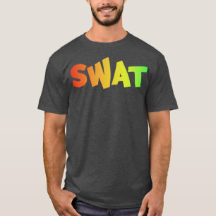 Camiseta SWAT al estilo grafiti