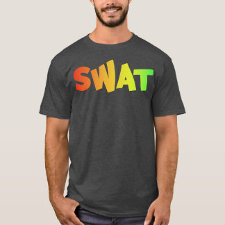 Camiseta SWAT al estilo grafiti