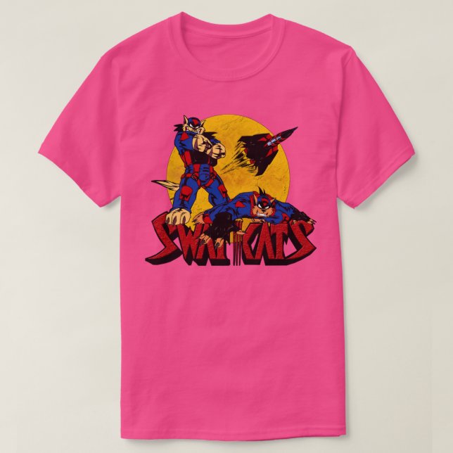 Camiseta Swat Kats (Diseño del anverso)