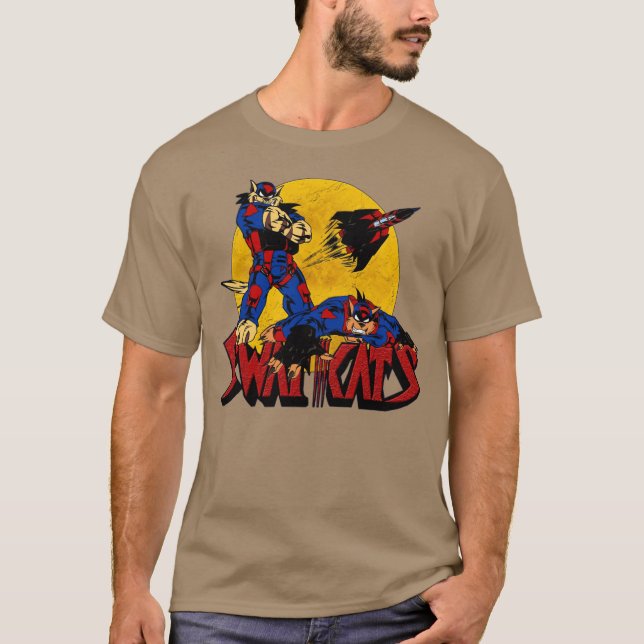 Camiseta Swat Kats vintage (Anverso)