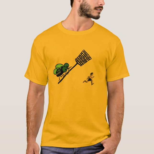 Camiseta Swatter de mosca (Anverso)
