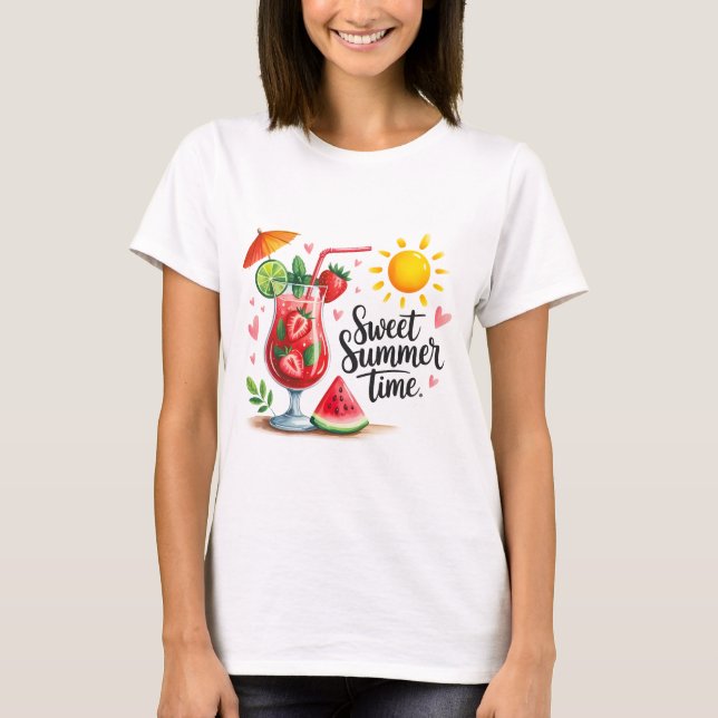 Camiseta Sweat Summertime  (Anverso)