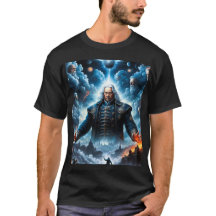 Swedenborg Heaven and Hell Black AI Generated Art