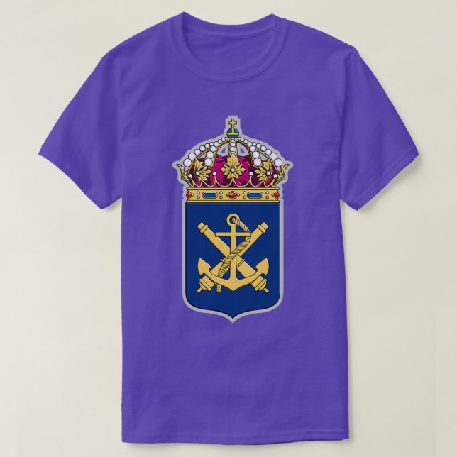 CAMISETA SWEDISH NAVY (Diseño del anverso)