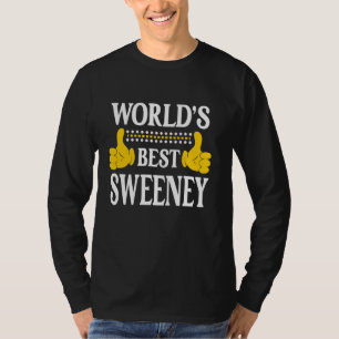 Camiseta Sweeney Surname Team Family Apellido Mejor