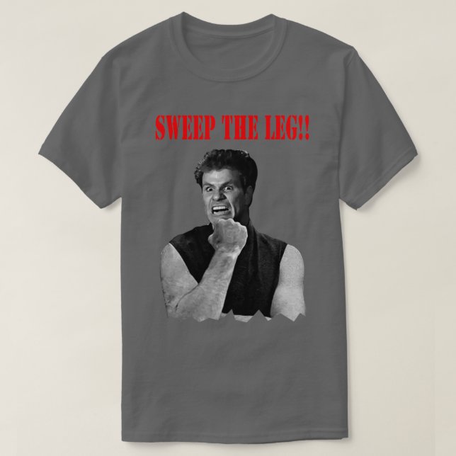 Camiseta Sweep the leg (Diseño del anverso)