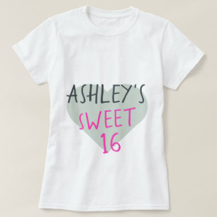 Camiseta Sweet 16 16th Birthday T-Shirt