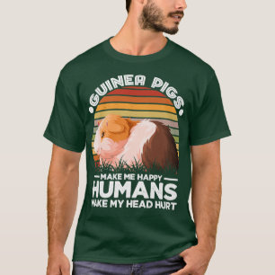 Camiseta Sweet and funny Guinea Pig cute pet Love 