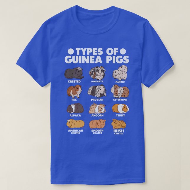 Camiseta Sweet and funny Guinea Pig cute pet Love 165 (Diseño del anverso)