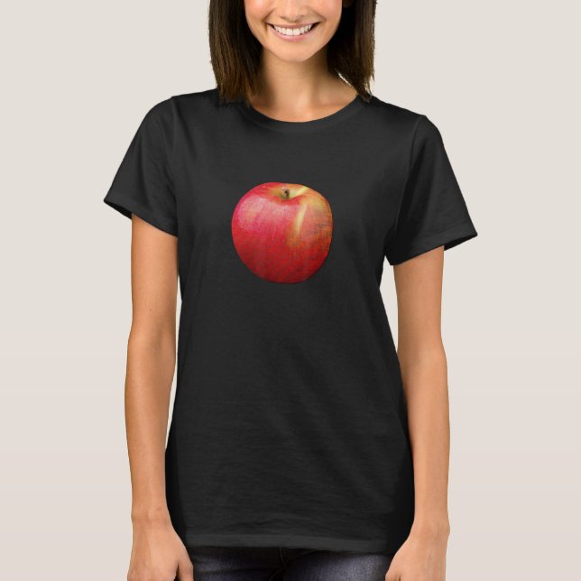 CAMISETA SWEET APPLE RED VIRTUAL FRUIT (Anverso)