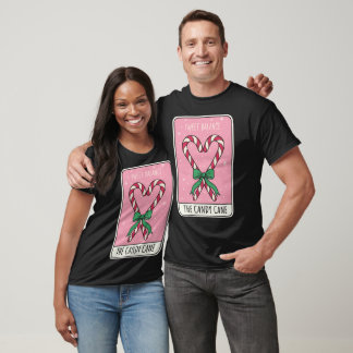 Camiseta Sweet Balance Candy Cane Heart Christmas