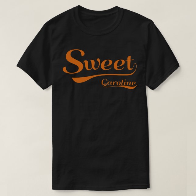 Camiseta Sweet caroline Neil Diamond (Diseño del anverso)