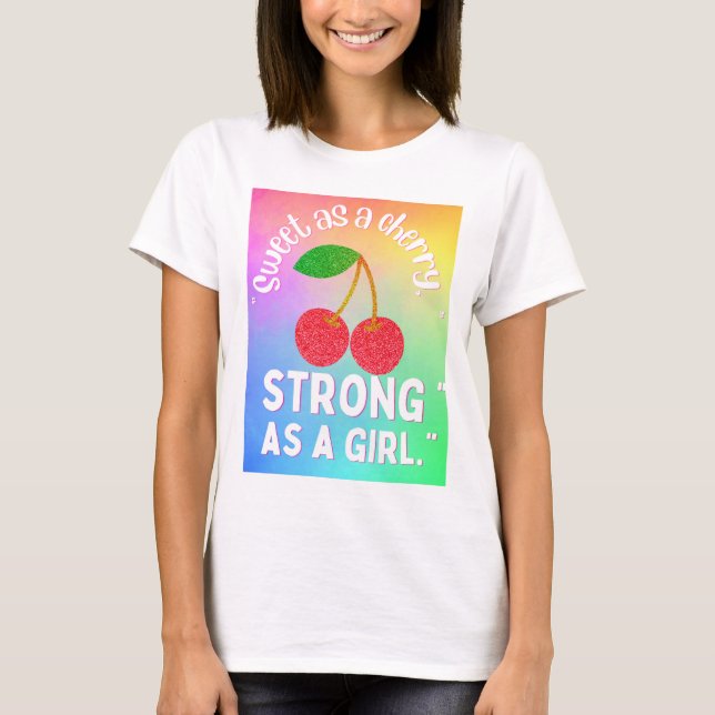 CAMISETA SWEET CHERRYS (Anverso)