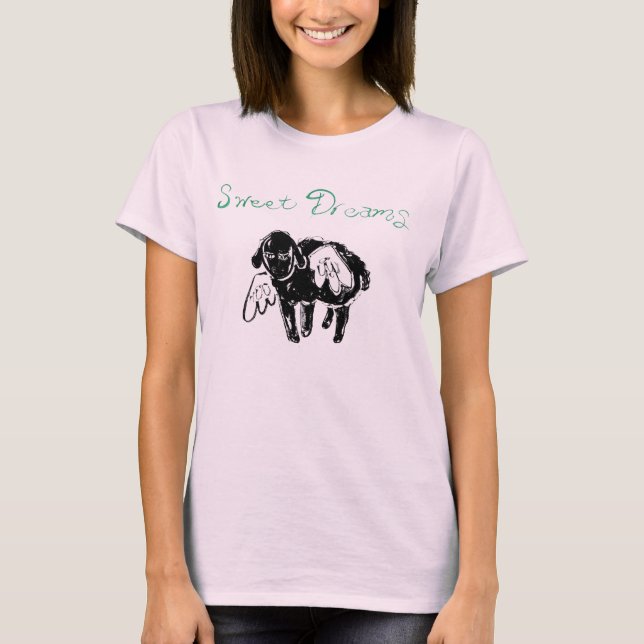 Camiseta Sweet Dreams Black Sheep Shirt (Anverso)