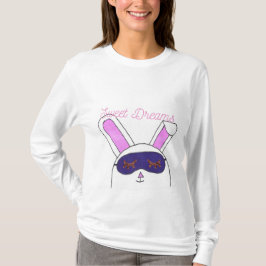 Camiseta Sweet Dreams Bunny Long Sleeve Pajama Shirt