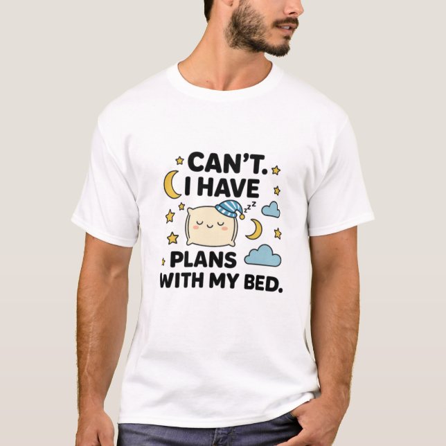 Camiseta Sweet Dreams Pillow – Cozy Sleep Vibes T-Shirt (Anverso)