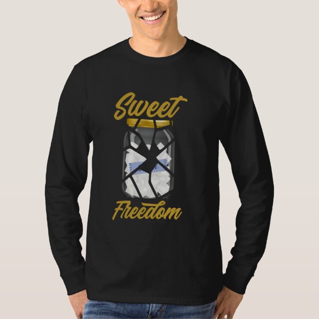 Camiseta Sweet Freedom Sugar Level Insulin Glucose Blood Su (Anverso)