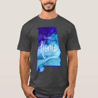 Camiseta Sweet Home Alabama made from Original Alcohol Ink 