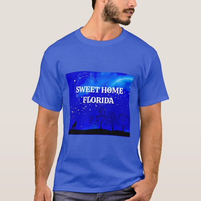 Camiseta Sweet Home Florida (camiseta oscura) (Anverso)