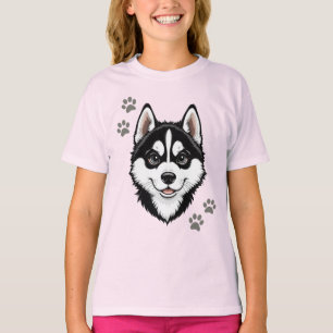 Camiseta Sweet Husky Puppy Siberian