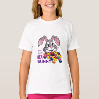 Camiseta Sweet Jelly Bean Bunny! Girls' T-Shirt