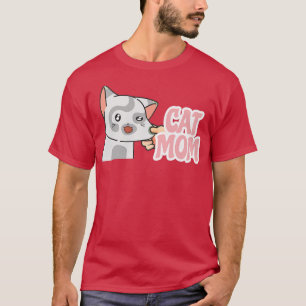 Camiseta Sweet Kitten  Cat Mom  Cute Cat Funny Cat for Cat 