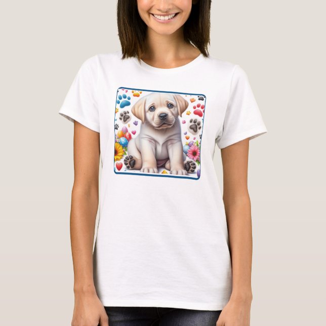 Camiseta Sweet Lab Puppy (Anverso)