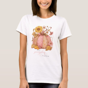 Camiseta Sweet Little patch pumpkin florals está en camino