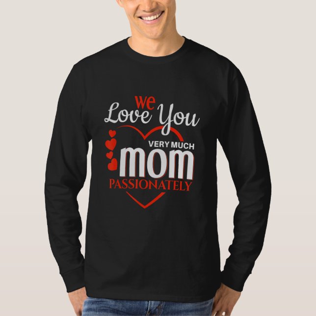Camiseta Sweet mom mother's day quote (Anverso)
