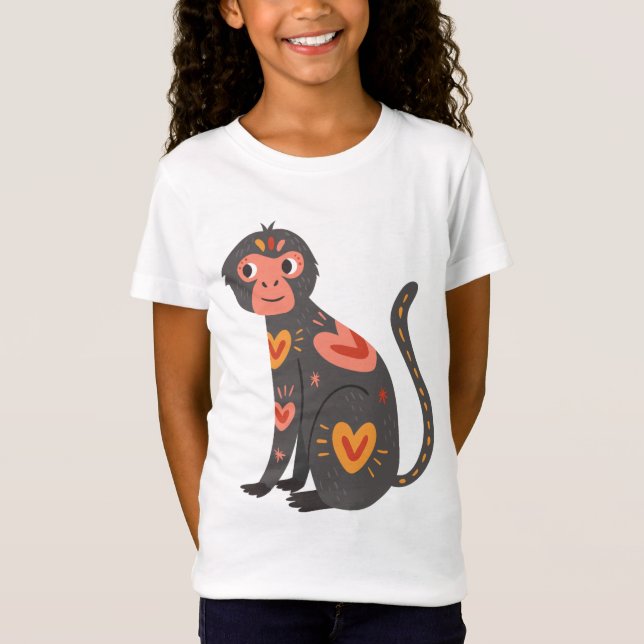 Camiseta Sweet Monkey Love Sweatshirt (Anverso)