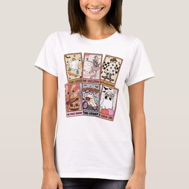 Camiseta Sweet Not Spooky Tarot Tee (Anverso)