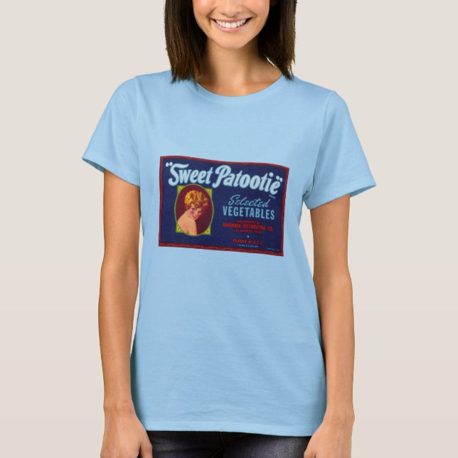 Camiseta Sweet Patootie (Anverso)