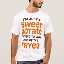 Camiseta Sweet Potato Funny Quote Design