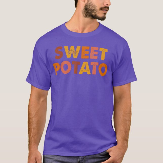 Camiseta Sweet Potato Grouchy Potato (Anverso)