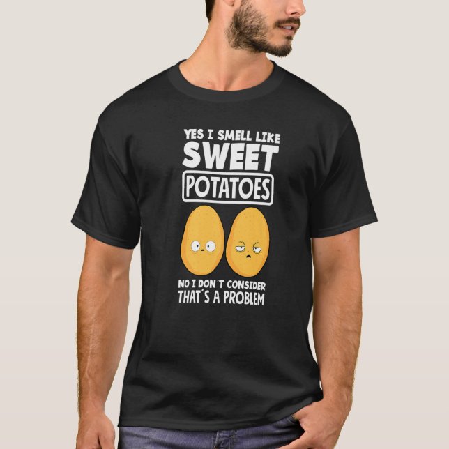 Camiseta Sweet Potato  Vegan Potato (Anverso)