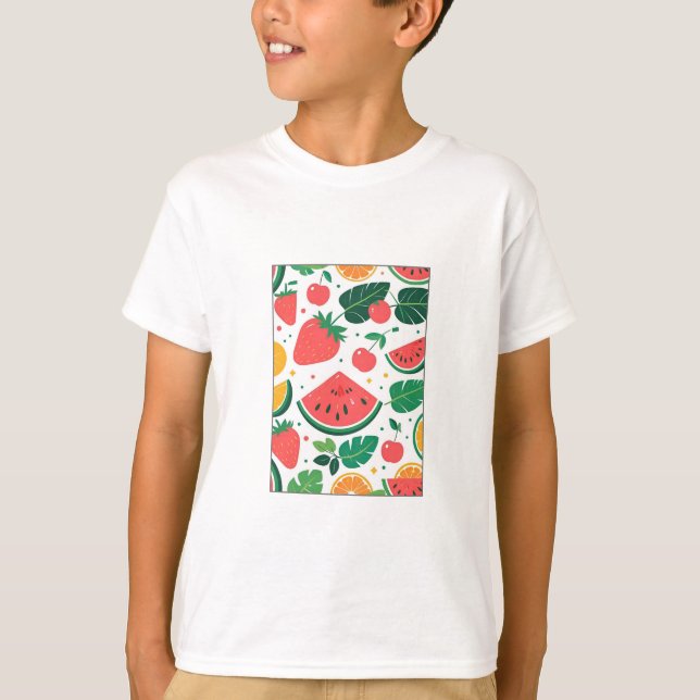 Camiseta Sweet Summer Fruits Design (Anverso)