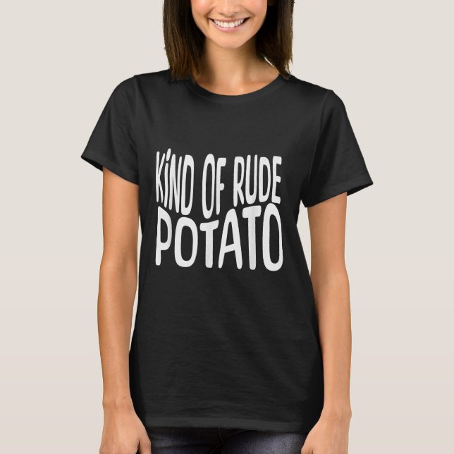 Camiseta Sweet Tato And Kind Of Rude Tato, Thanksgiving Cou (Anverso)
