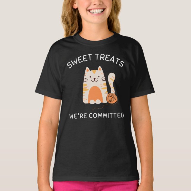 Camiseta Sweet Treats, We're Committed - Kid's T-Shirt (Anverso)