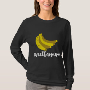 Camiseta Sweetbanana Sweet Banana Tropical Fruit Lover Humo