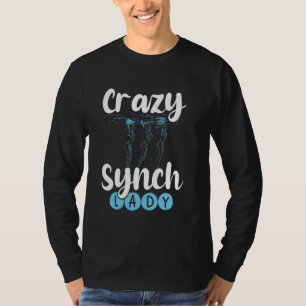 Camiseta Swi sincronizada de natación sincrónica artística 