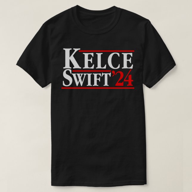 Camiseta Swift Kelce 2024 TShirt (Diseño del anverso)